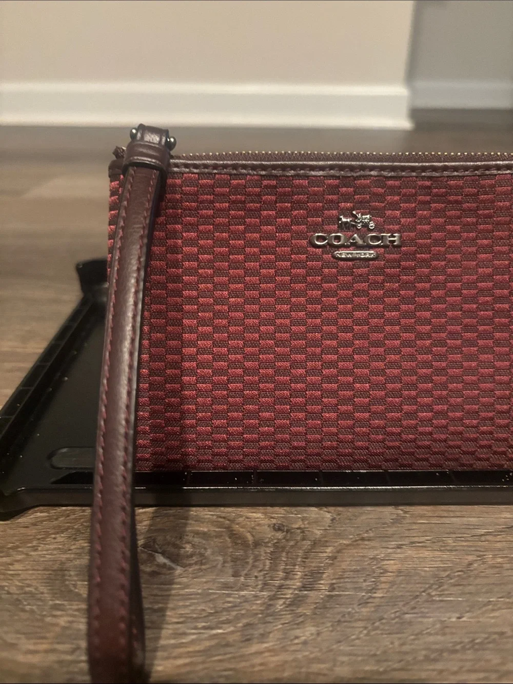 Coach compact wristlet